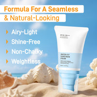 YFKEJI Face Sunscreen SPF 50+ Sun Cream High Protection Against UVA & UVB Suncream With Hyaluronic Acid, Centella Sunscreen for All Skin Types