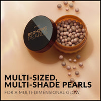 Avon Bronzing Pearls - Warm Glow, Multi-Shade Pearls with Mineral Pigments for a Buildable Multi-Dimensional Sun-Kissed Glow, Suitable for All Skin Tones, Cruelty-Free Face Bronzer, 28g