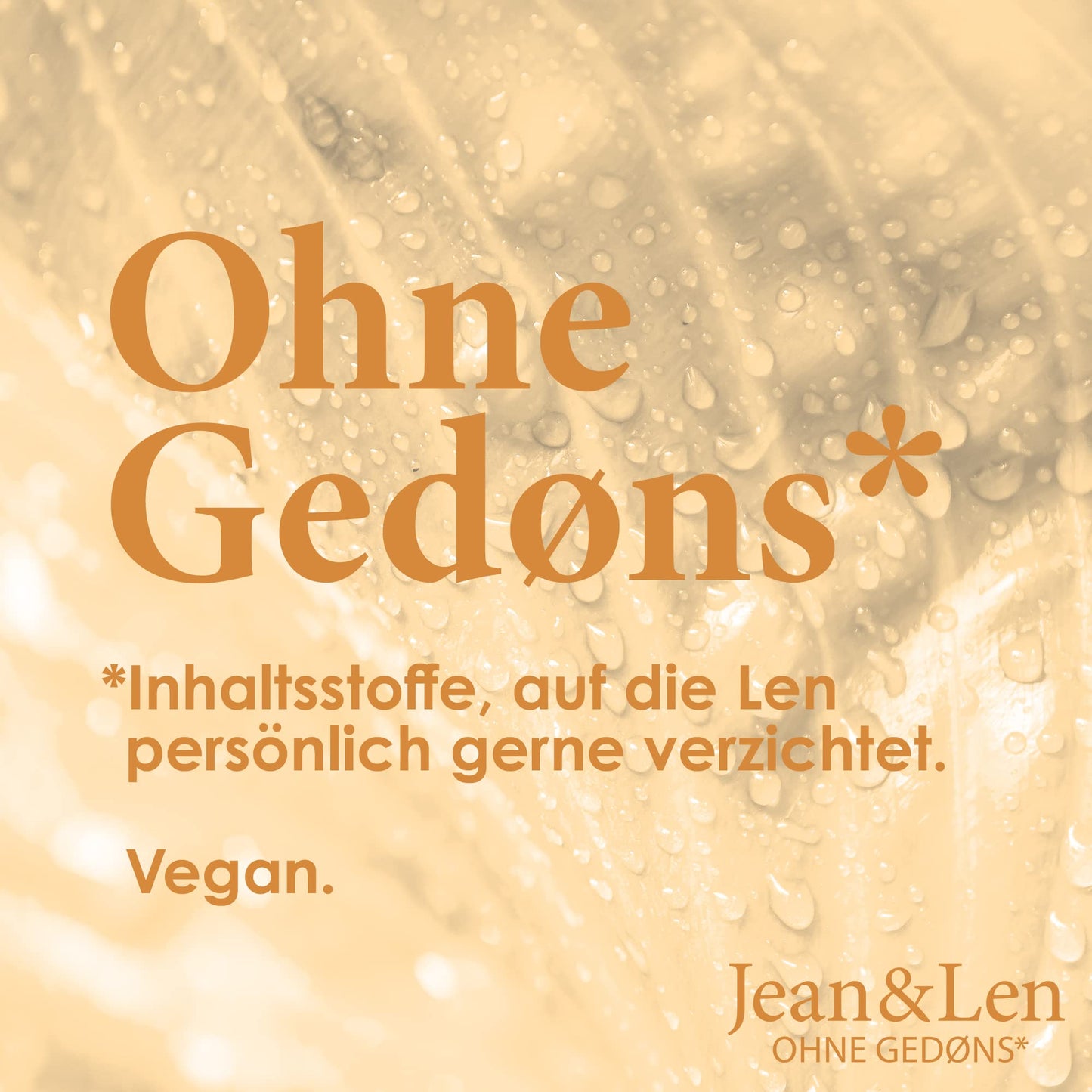 Jean & Len Hand Soap Fruity Scented of Blood Orange and Woody Vetiver 250 ml