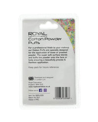 ROYAL Royal Functionality Cotton Powder Puffs, 2-Piece