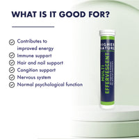 Higher Nature - Multi Effervescent - Over 22 Essential Vitamins - Effervescent Multivitamins - Gluten Free - Multivitamin Vegetarian - 20 Tablets