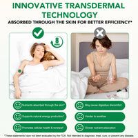 XAYGHE NAD+ Patches - Cell Regeneration Support - Botanical Plant-Based Formula with Resveratrol & Lion's Mane - 30 Vegan Patches
