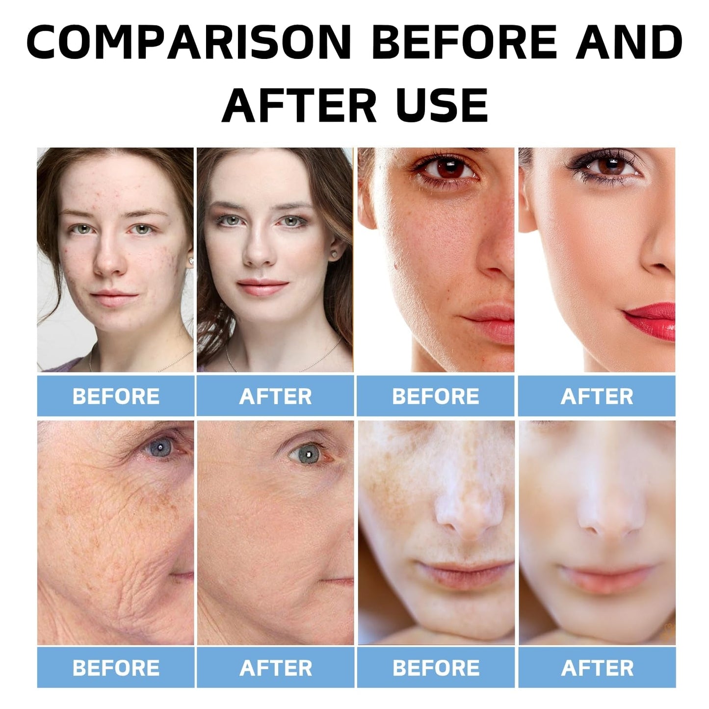 Cureluxe 30PCS Ultra Hyaluronic Acid Serum for Face - 5% Hyaluronic Acid Hydrating Serum - Hy-aluronic Acid Serums for Plumping&Nourishing - Face Care Anti-Aging Facial Serums for Reducing Fine Lines&Wrinkles
