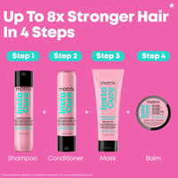Matrix Instacure Build-A-Bond Anti-Breakage Leave-in Cream, For Damaged Hair, Repairing Formula, With Citric Acid and Squalane, Strengthens From the Inside, Smooths and Softens, 150ml