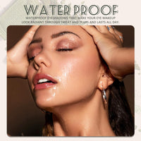 Mikloven Eyeshadow Palette, 9 Colors Matte & Glitter, Avocado Green & Forest Shades, Highly Pigmented, Waterproof Long Lasting, Includes Brushes, Perfect for Smokey Eye Party Makeup