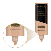 Max Factor Lasting Performance Long-Lasting Liquid Foundation - 109 Natural Bronze, 35 ml