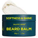Ruffians Beard Balm (1.7 Oz Fl / 50 ML) Omega-Enhanced Conditioning Beard Solution, for Softness and Shine, Low Hold, Shapes and Conditions, for Mid and Long Beards