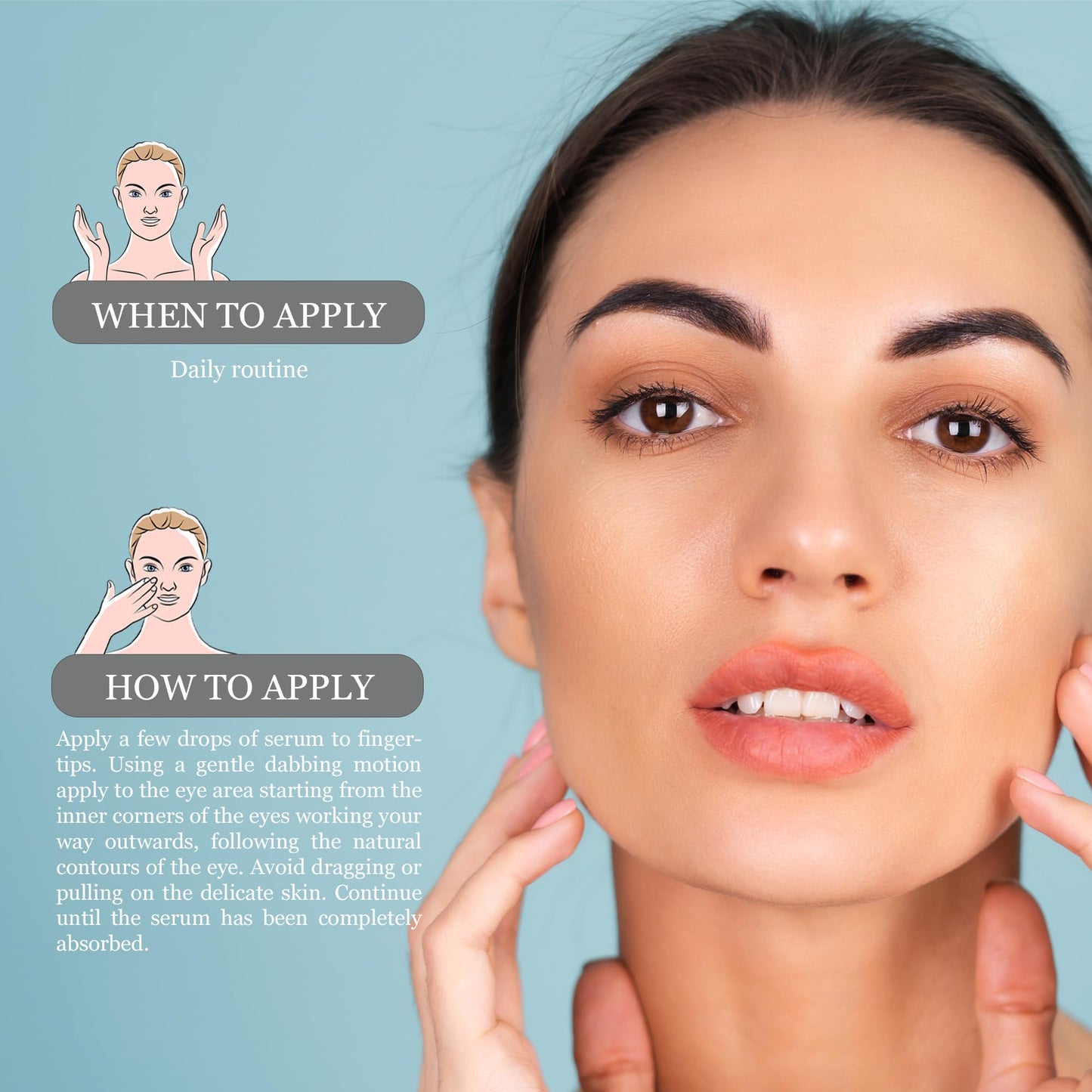 Cinere Ageless concentrated Eye Contour Serum 15 ML | Anti-Aging | Anti-Wrinkle | Best Serum for Puffy Eyes & Eye Bag | Eye Firming Serum | Instant Eye Lifting Serum | Eye Repair Serum