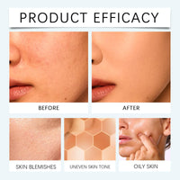 Jinjiar Concealing Foundation Perfecting Cream,Waterproof Long Lasting Even Skin Tone,All-Over Complexion Per/fector,Colour Corrector,Full Coverage Concealer,Corrector Makeup,Colour Correcting Cream
