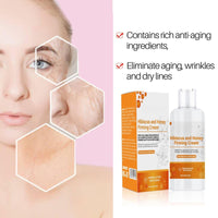 Hibiscus and Honey Firming Cream, Skin Tightening Lotion for Face & Body, Double Chin Reducer Neck Firming Cream with Collagen Firming & Lifting Reduces Wrinkles and Fine Lines