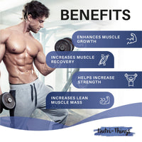 Turkesterone Capsules | Muscle Recovery and Muscle Growth Supplement | Max Strength 1000mg Per Serving | 120 Capsules