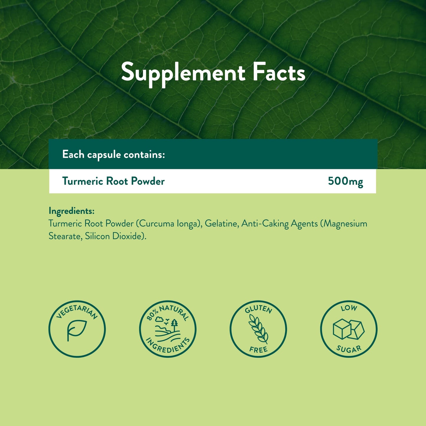 Holland & Barrett Turmeric 500mg - Curcumin 240 Capsules