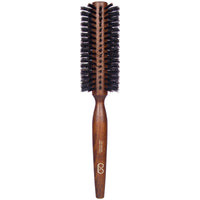 l'artisan BROSSIER L'Artisan Brossier - Round Hairbrush Natural Bristle in Beech Wood 10 Rows – Handmade in France