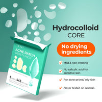 TKTK 443 Count Pimple Patches for Face, Hydrocolloid Spot Stickers, 5 Sizes
