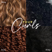 Give Me Cosmetics Four Curls Shampoo, Curly Hair Products, Moisturising, Sulphate Free, Hydrating Formula Infused with Shea Butter Castor and Jojoba Oil