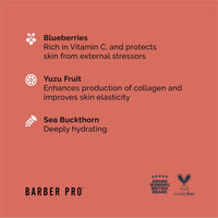 BARBER PRO Anti-aging Face Serum For Men 30 ml | Mens Face Cream | Face Moisturiser & Antioxidant | Mens Skincare