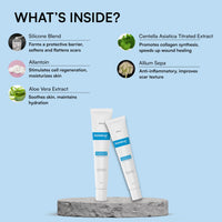 Brinton Keloscar Gel | Surgical Scar Gel for All Skin Types | Lightens and Softens Scars | Dermatologically Tested | Stimulates Skin Regeneration - 15gm