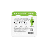 The Patch Collection® - Ultimate Focus & Clarity Patch for Improved Brain Function, Sharpness, Memory | Ginkgo Biloba, Green Tea, B-Vitamins, Magnesium | 8 Hour Focus | Vegan & Latex Free (Pack of 1)