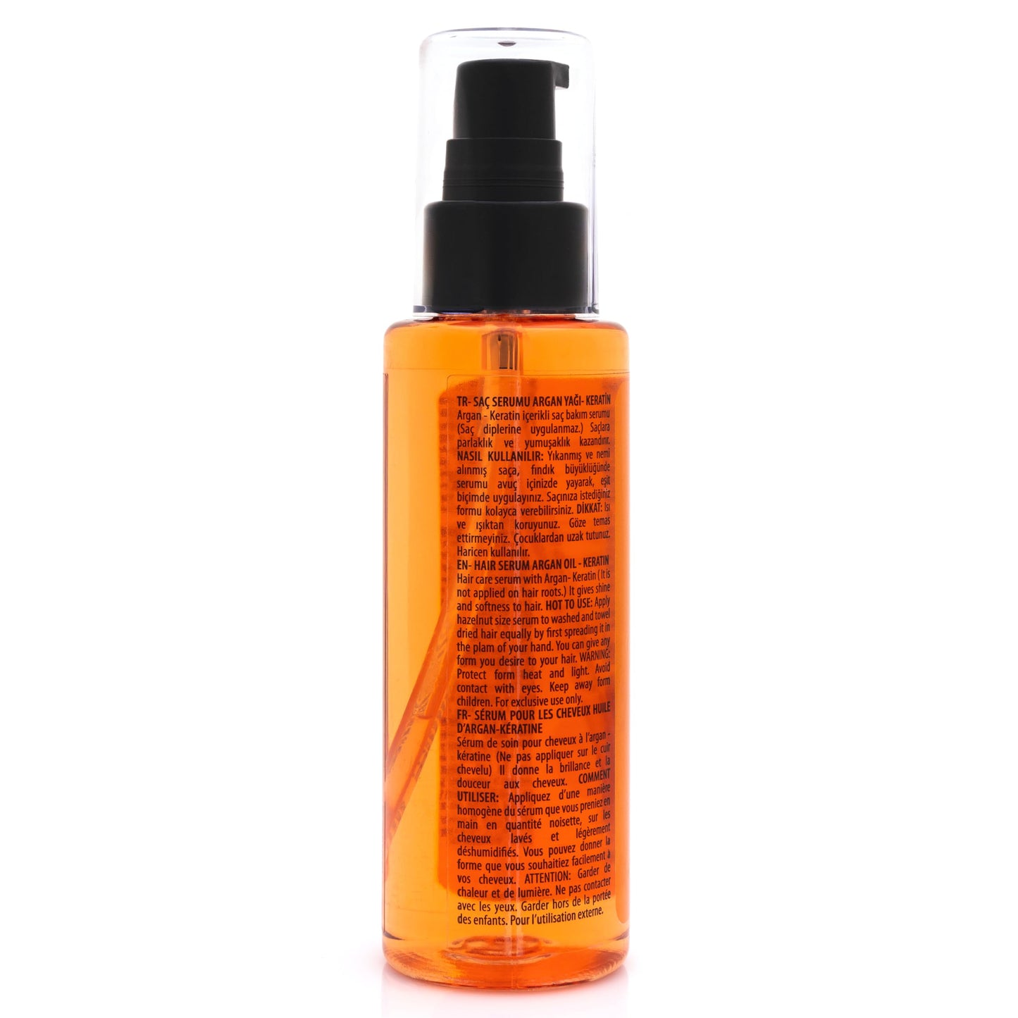 Redist Argan Oil & Keratin Hair Serum 125ml | Anti-Frizz & Split End Repair | Strengthening & Shine-Boosting Treatment for Dry, Damaged Hair | Professional Leave-In Hair Care Oil
