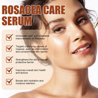 DMQ 2PCS Rosacea Face Serum,Anti Redness Face Serum,Tea Tree Anti Aging Serum for Face,Relieve Redness & Acne Mark,Natural Face Moisturizer for Sensitive Skin,Improve Skin Elasticity-Women & Men