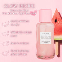 MOJEE BEAUTY Skincare Bundle with Glow Recipe Watermelon Glow PHA+BHA Pore-Tight Toner 40ml, Pink Juice Moisturiser 25ml and Mojee Beauty Canvas Bag
