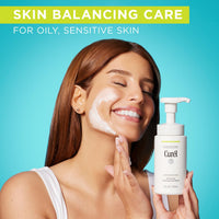 Curel Curél Oil Control Foaming Facial Wash For Oily, Sensitive Skin, 150ml