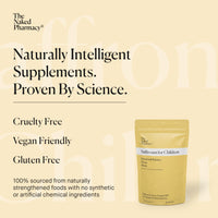 The Naked Pharmacy | Saffrosun for Children | Promotes Sleep & Emotional Balance | Natural Saffron Supplements with Vitamins D3 & B12 | High Strength | No Additives | Vegan | 60 Capsules