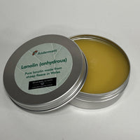 Andermatt UK Lanolin Pure 100g (Lanolin Anhydrous) Made in Wales