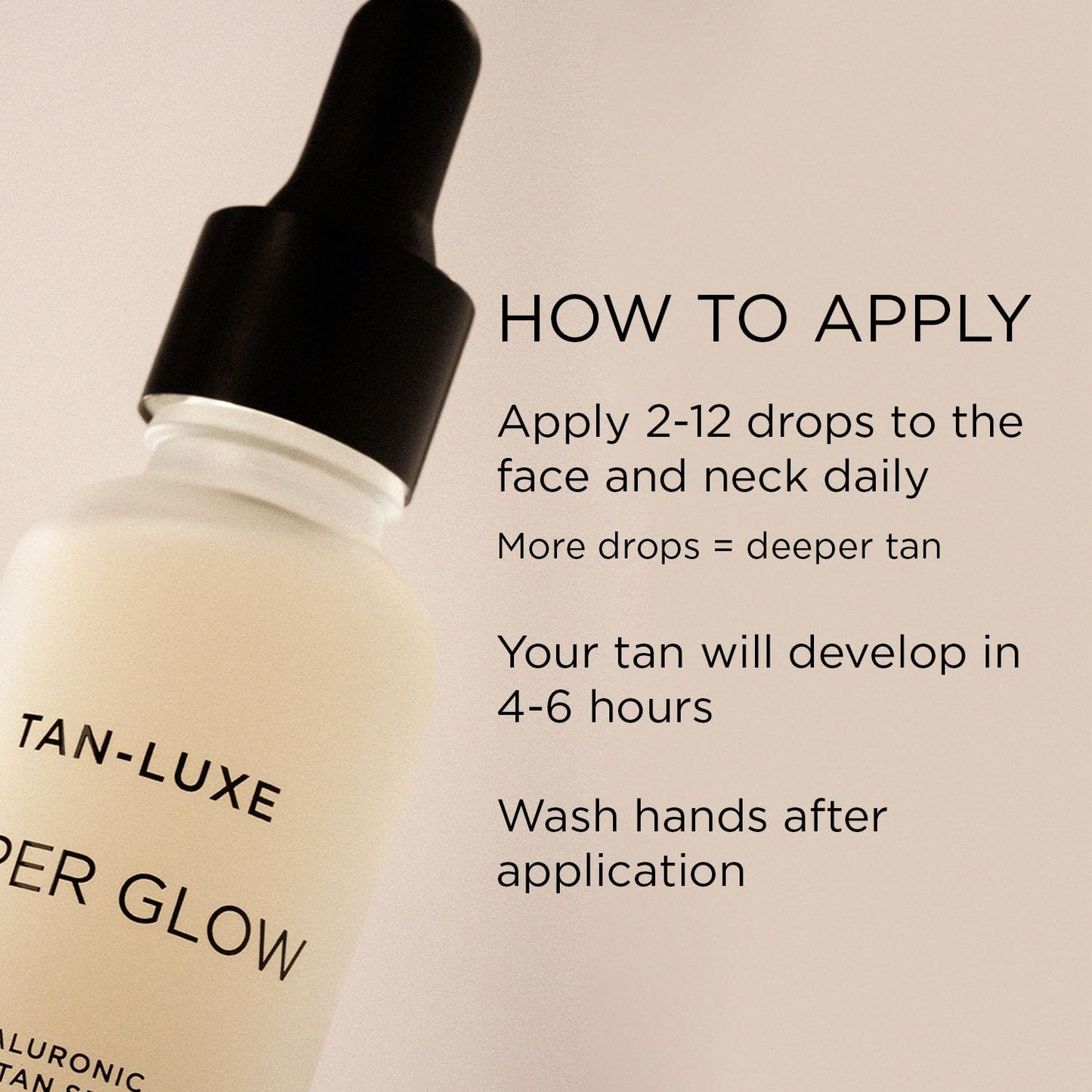 Tan-Luxe Super Glow Bauble Limited Edition Gift Set Containing Travel Size Gradual Facial Self-Tan Serum with Hyaluronic Acid, 10ml