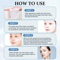 Shefave Bio Collagen Face Mask, Bio Collagen Real Deep Mask, Overnight Face Mask- 3Pcs Collagen Mask Hydrating Face Mask Sheet Mask - Face Masks Skincare Face Pack Anti Aging Face Mask Set
