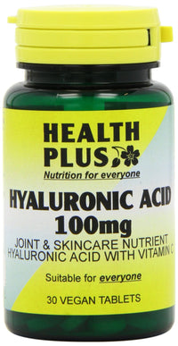 Health Plus Hyaluronic Acid 100mg Joint Health Supplement - 30 Tablets