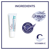 Dr.Clinic Anti Wrinkle Eye Care Cream | Anti Aging, Firming Moisturizer Eye Repair Cream for Dark Circles, Under Eye Bags | with Organic Argan Oil, Vegan Hyaluronic Acid, Peptide Complex 15 ml.