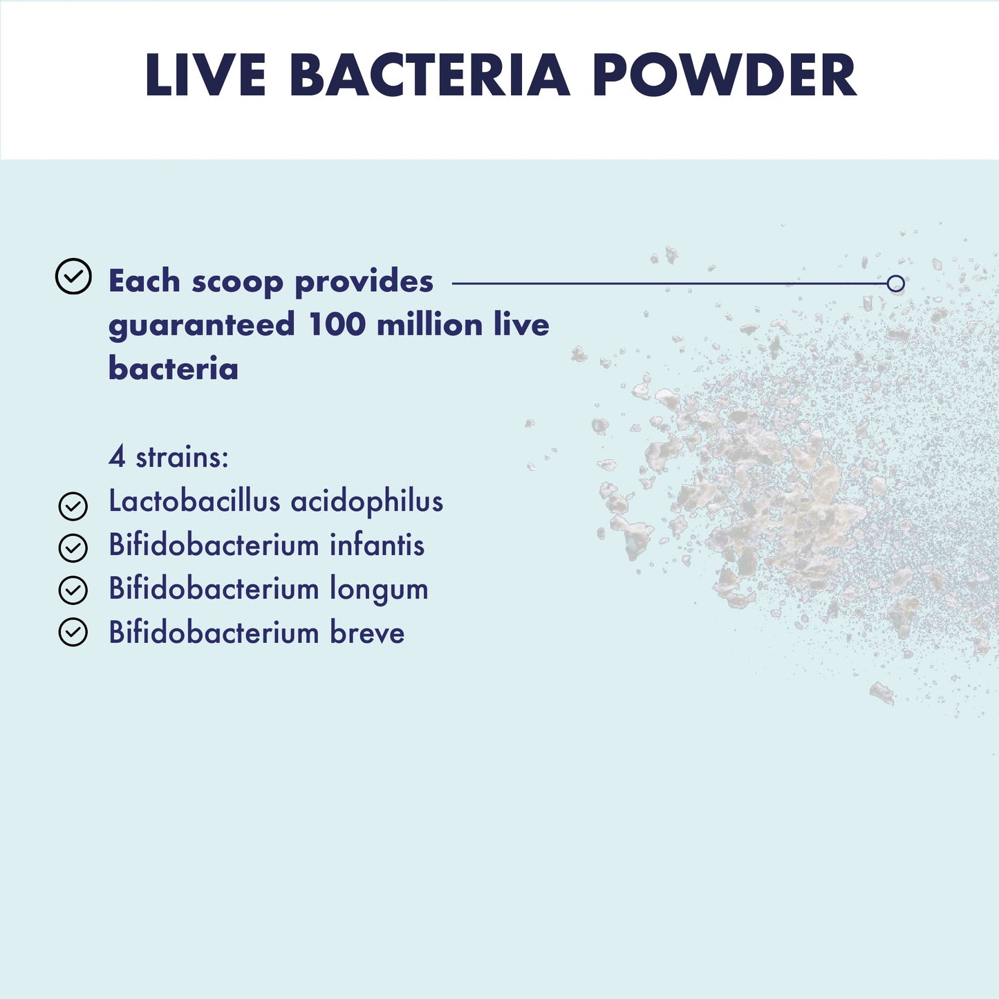 Higher Nature - Pro-Easy - Multi-Strain Live Bacteria Powder - Probiotics for Gut Health - Suitable for The Whole Family - 90g Powder