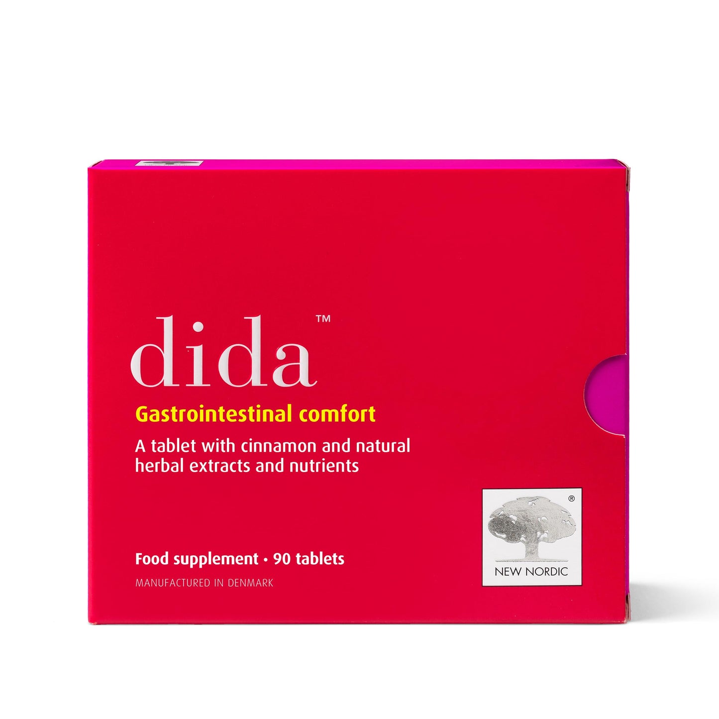 New Nordic Ltd New Nordic Dida, 1 Month Supply, Natural Food Supplement with Peppermint and Cinnamon, Supports Normal Digestion and Reduces Bloating, 90 Tablets