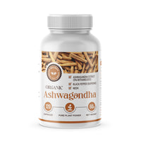 Zamzam Wellness Herbs Organic Ashwagandha Extract with Neem & Black Pepper – High-Strength Herbal Supplement for Stress Relief, Immunity & Energy Support