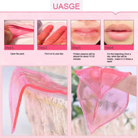 Mori Kamei 10pieces of collagen crystal lip mask nourish, moisturize, protect lips, resist aging, exfoliate skin, prevent chapped and dry skin and other problems