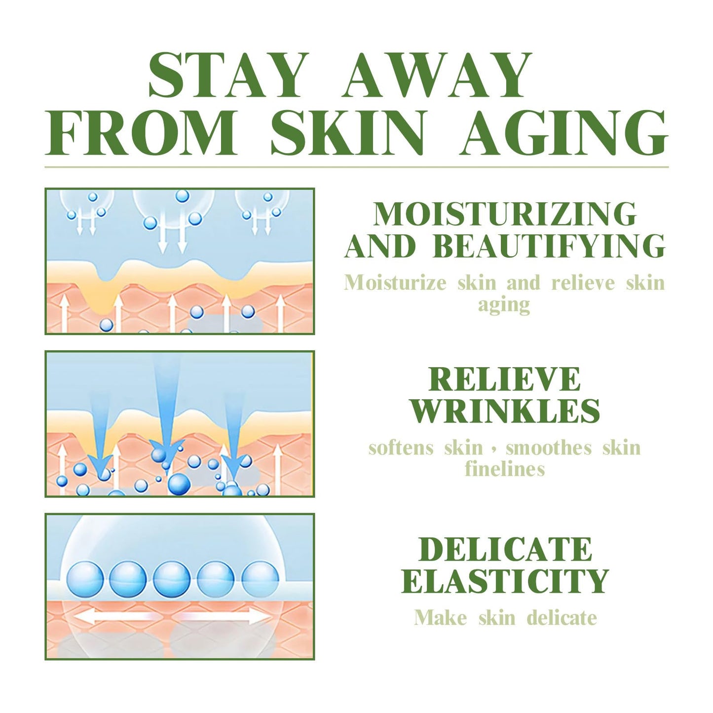 CTUBLIAUNX Skin Tightening Cream for Face - Anti-Wrinkle, Firming & Lifting Sagging Skin, Visible Wrinkle Filler & Face Lift Effect for Aging Skin Care Routine