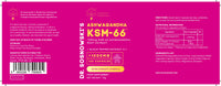 Dr. Sosnowski's BioActive KSM-66 Ashwagandha Capsules | 1050mg KSM-66 Ashwangandha with Black Pepper Extract, Extra Strength Formula (120 Capsules)