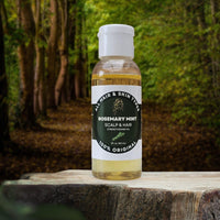 ProTech Rosemary Essential Oil 60 ML, 100% Pure & Natural, Stimulates Hair Growth for Men and Women, Moisturizes Skin, Scalp Nourishes, Treat Dry & Damaged Hair, Target Hair Loss, Paraben Free
