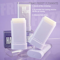 DMQ Hair Wax Stick for Kids, 2-in-1 Design with Built-in Comb,Natural Ingredients,Moisturizing, Non-Greasy, Edge Control Wax for All Hair Styles,15g