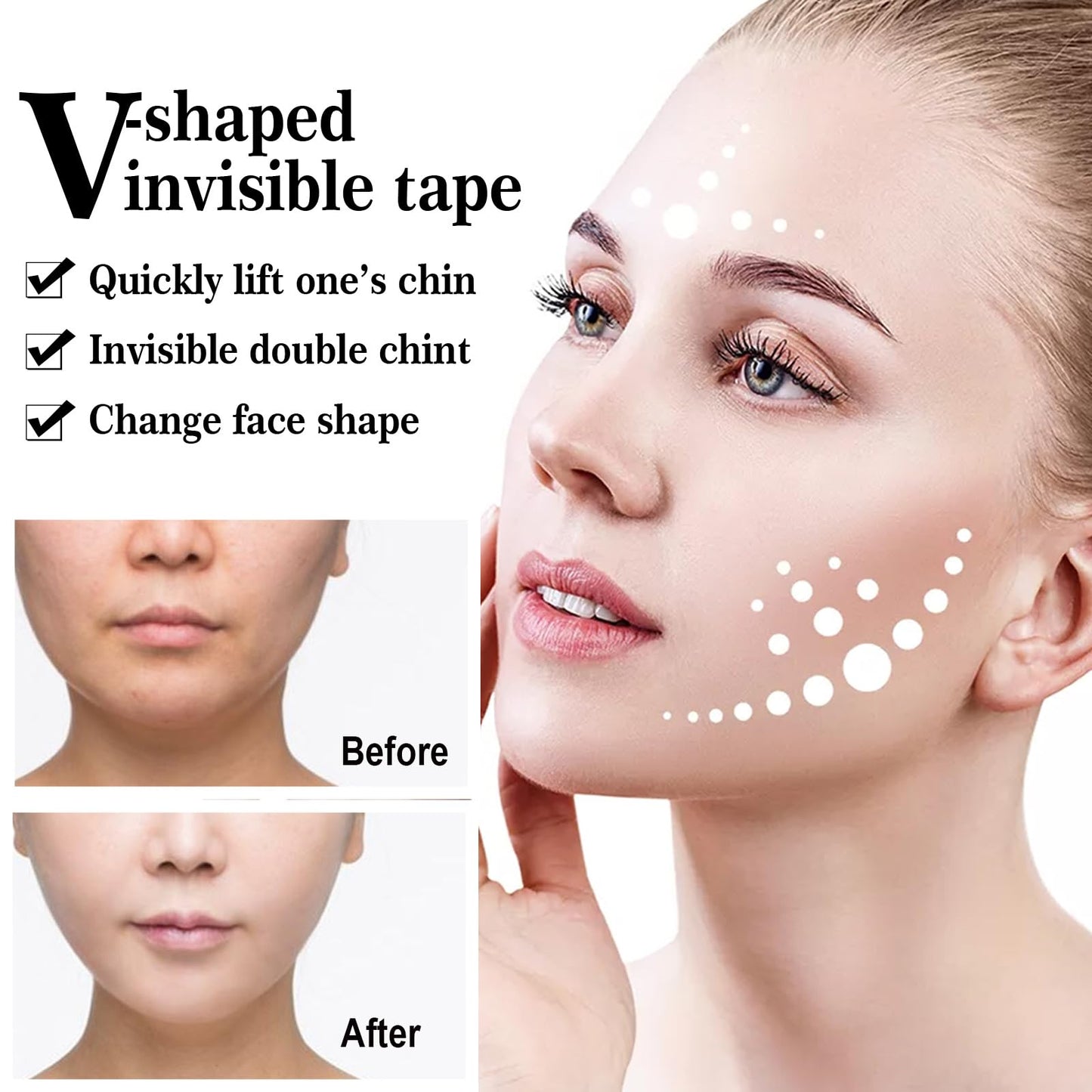 Luthasolic V-Line Lifting Band Facial Lift Patch