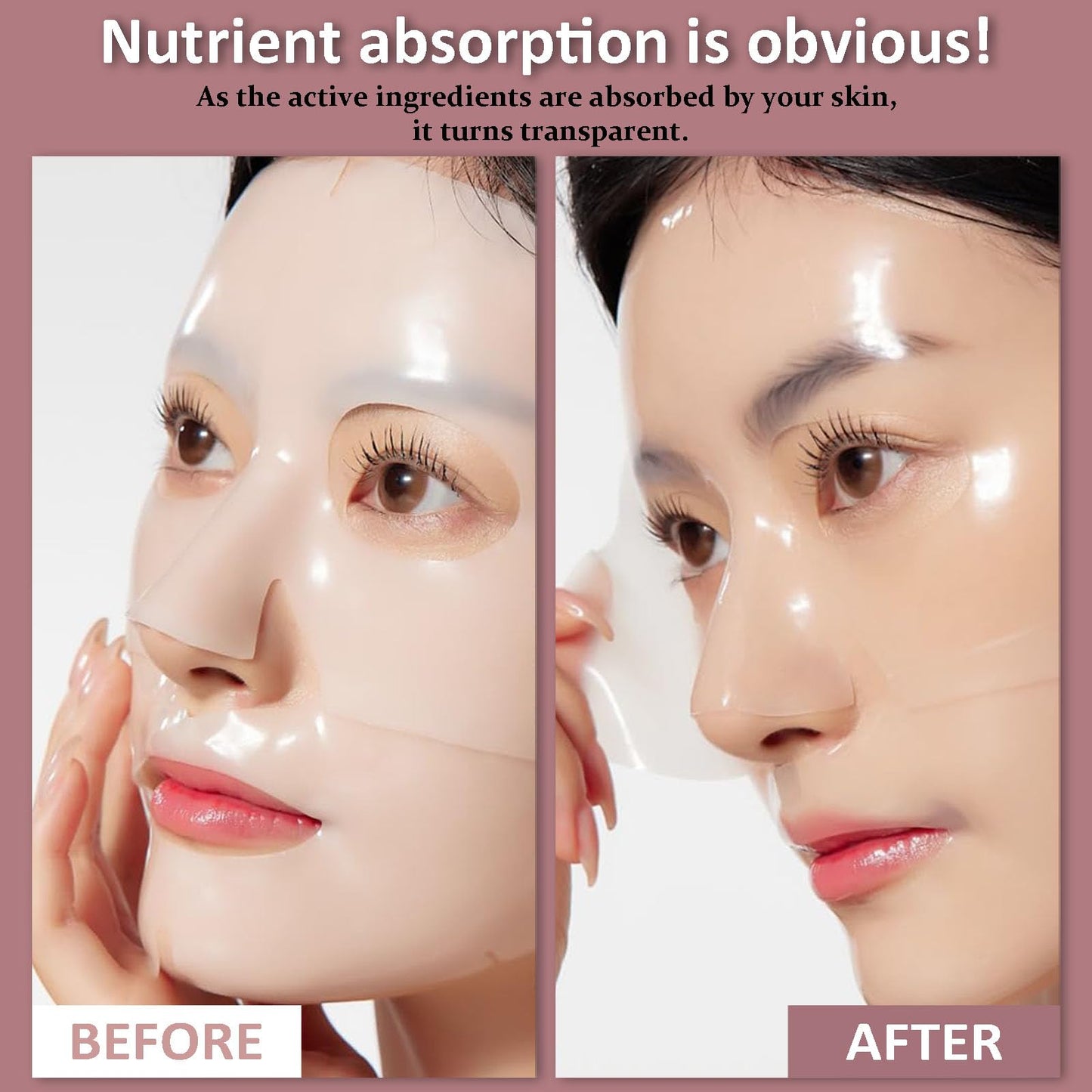 Shefave Bio Collagen Mask Overnight Face Mask, 8Pcs Bio Collagen Face Mask - Hydrating Face Mask Collagen Mask - Fights Wrinkles, Glow & Rejuvenating Skin Face Masks Skincare Sheet Masks Multipack