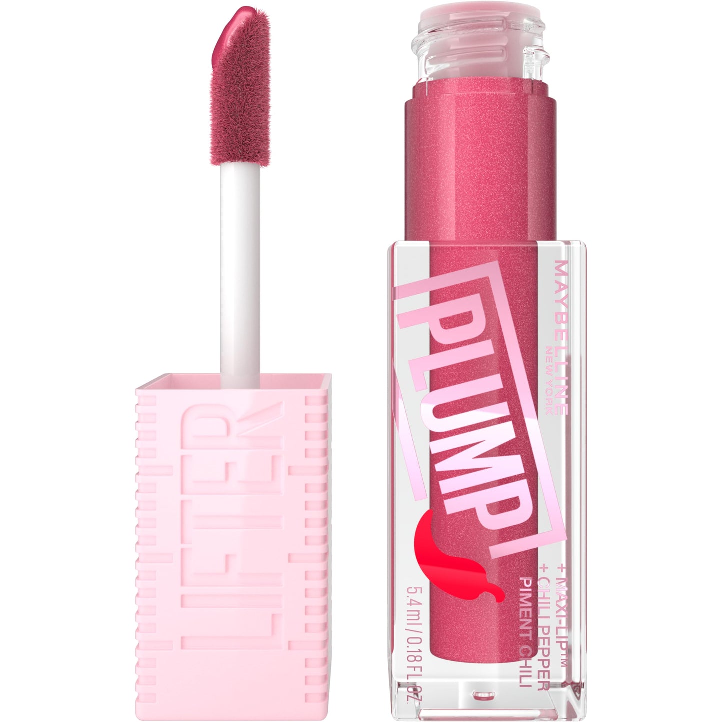 Maybelline Lifter Plumping Lip Gloss Hyaluronic Acid 002 Mauve Bite