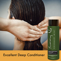 Sunny Isle Rosemary Mint Hair and Strong Roots Conditioner 12oz, Anti-Breakage Formula, Infused with Biotin & Jamaican Black Castor Oil, All Hair Types