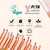 Oulac OULAC Matte Black Eye Liner Pencils Waterproof, Smudge-proof Retractable Eyeliner Lasts 24H +, Highly Pigmented and Smooth, Long-lasting Formula, Vegan (01) Noir