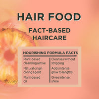 Garnier Ultimate Blends Pineapple Hair Food Multi-Use Mask, Glowing Lengths for Fine Hair, Up to 2X Less Split Ends, Boosted with Vitamins C, E, F, 400ml, No Artificial Colorants, Cruelty Free, Vegan