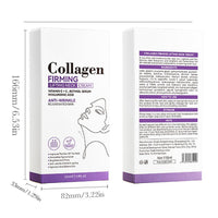 Skin Tightening Cream with Collagen & Retinol Firms Neck Skin Reduces Fine Lines Double Chin Dual Roller Massage Design for All Skin Types