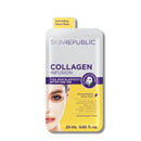 Skin Republic Collagen & Vitamin E Infusion Sheet Mask | Helps with Fine Lines & Wrinkles | For Younger-looking Skin | Made in Korea (Pack of 1)