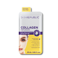 Skin Republic Collagen & Vitamin E Infusion Sheet Mask | Helps with Fine Lines & Wrinkles | For Younger-looking Skin | Made in Korea (Pack of 1)