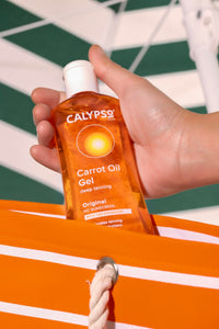 Calypso Carrot Oil Tan Extending Gel | Optimises Natural Tan | Added Moisturisers | 200Ml